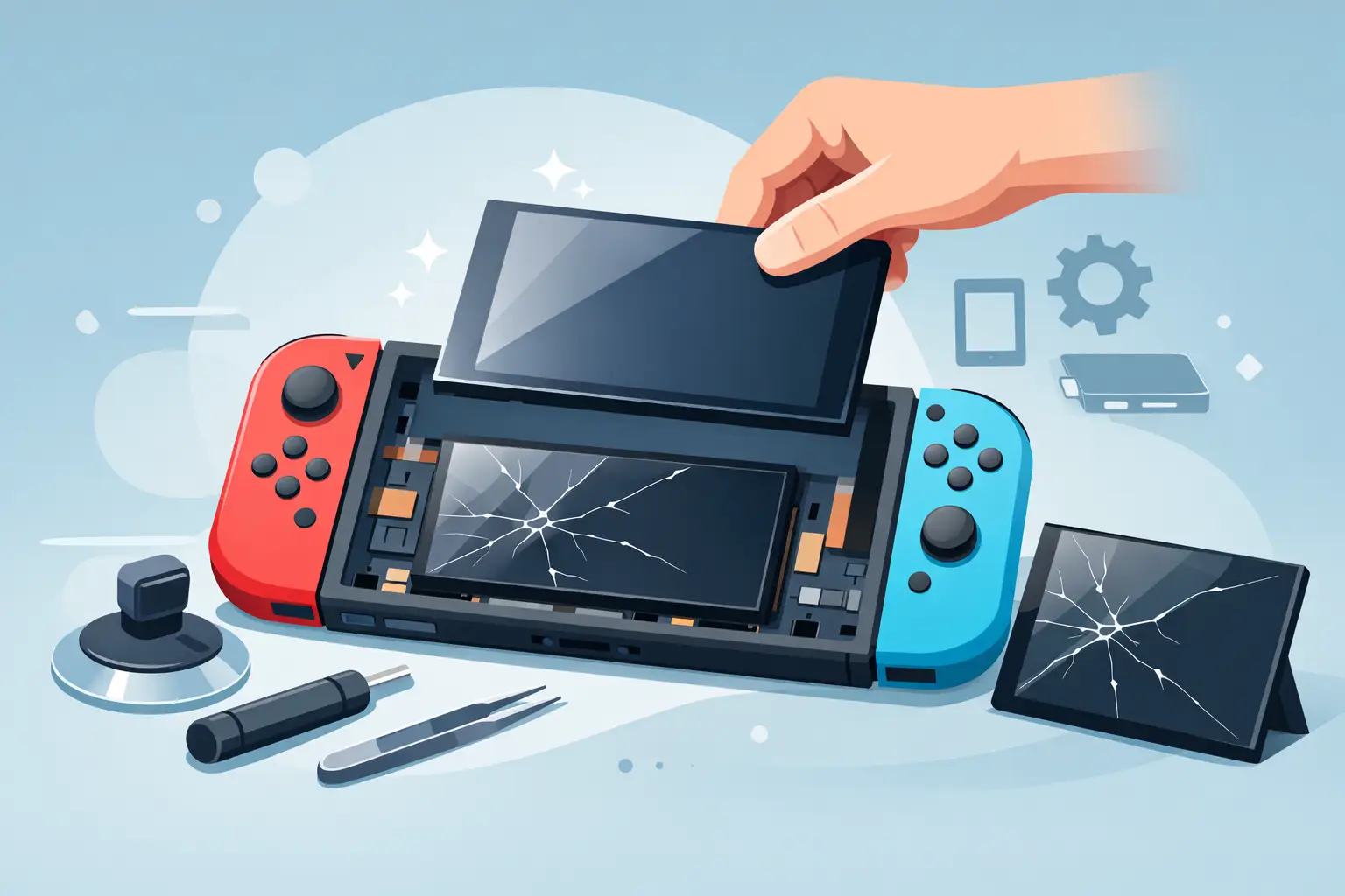 Nintendo Switch Screen Replacement Explained