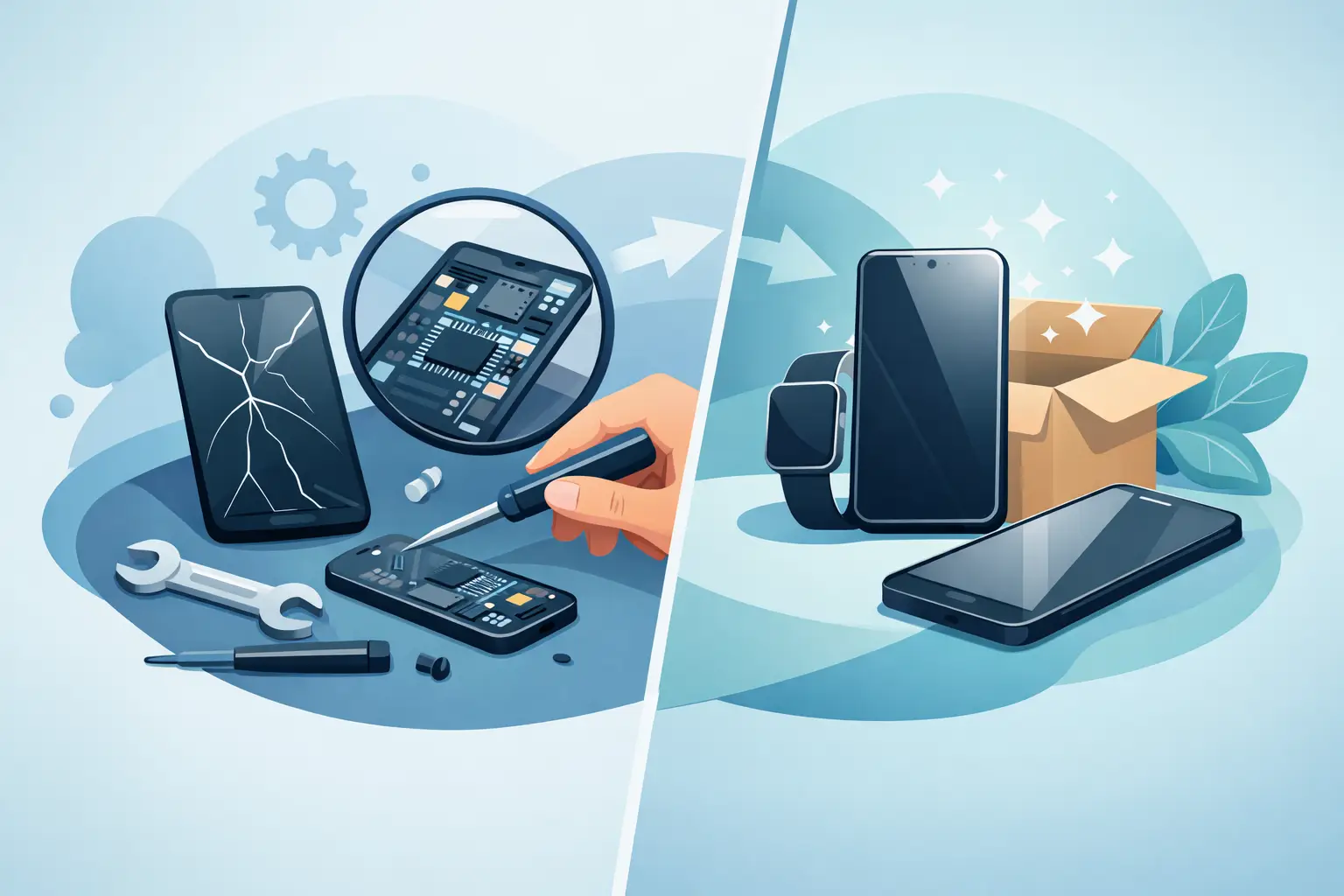 Repair Phone or Replace Device?